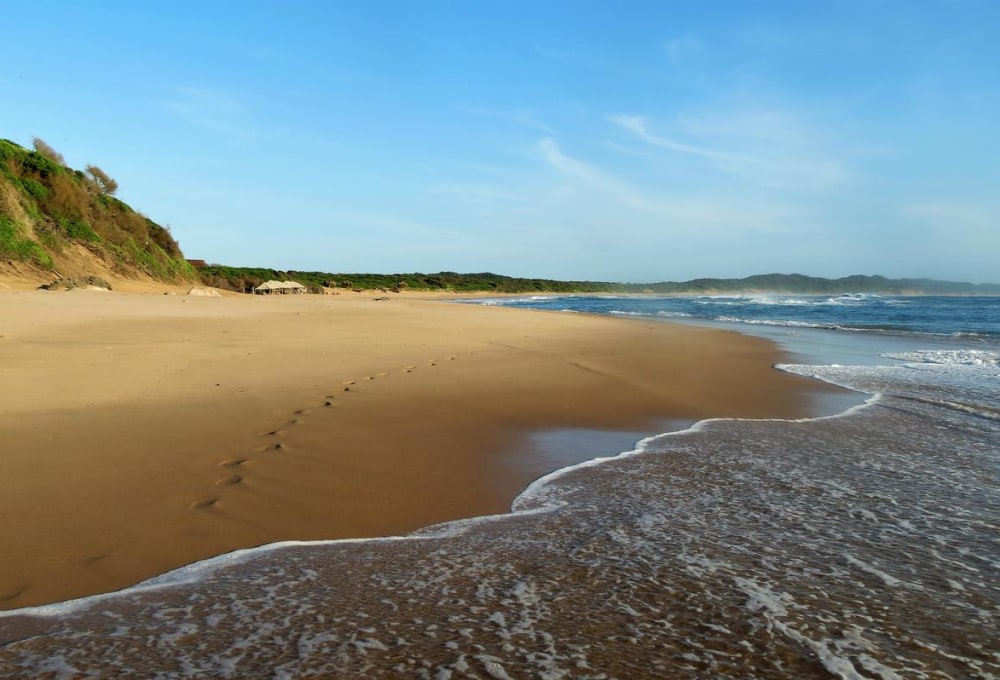 Baden im Süden Mosambiks
